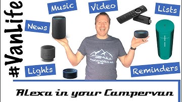 Smart Van - Alexa in a Campervan / RV  - Why and How - Echo, UE Blast, Apollo Voice, Fire Stick.