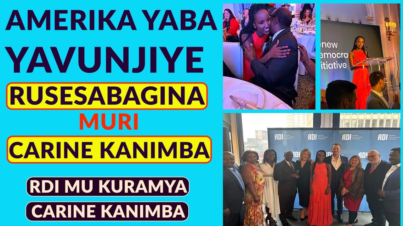 ⁣Umuryango Renew Democracy Initiative Urongeye Utanze Ikuzo N' Amashimwe Kwa RUSESABAGINA