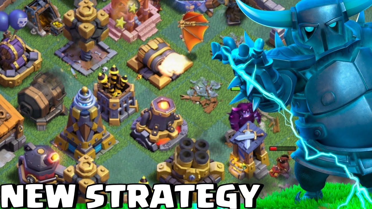 Super Pekka + Hog Glider New BH9 EASILY 3 Star Attack Strategy in Clash of Clans - Coc