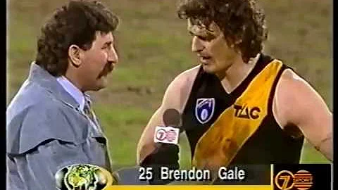 Brendan Gale cracks the sads after draw v Essendon...