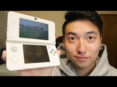 MINECRAFT 3DS EDITION GAMEPLAY!