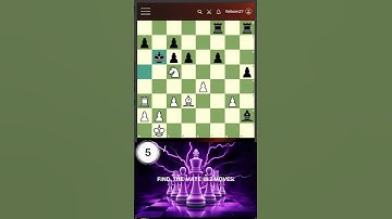 Can You Find the Checkmate in 2 moves? Part 29#chess #Rebornchessplay #magnus #chessgame  #puzzle