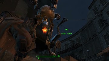 Fallout 4 -Super Mutant attack on Hangman