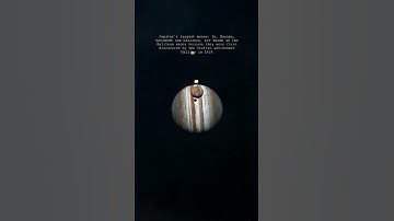 Jupiter’s largest moons are Io, Europa, Ganymede and Callisto #science #astronomy #space
