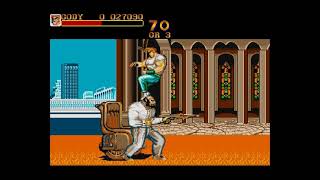 Final Fight - Atari ST - intro, all boss fight & ending