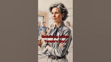 Temple Grandin: Overcoming Sensory Overload with the "Squeeze Machine" #shorts #storytelling