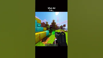 What Did I Do Minecraft Shorts 