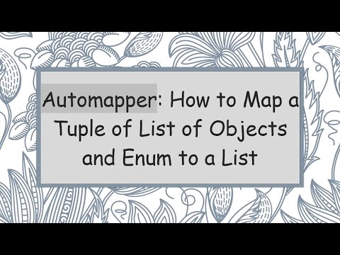 Automapper: How to