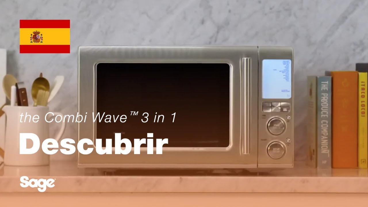 The Combi Wave™ 3 in 1, Freidora por aire, horno de convección y microondas