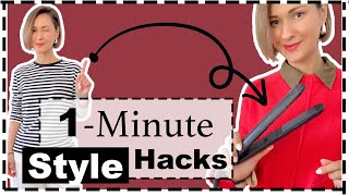 Easy 1-Minute Style Hacks that will Instantly Elevate Your Outfit (without spending money!)