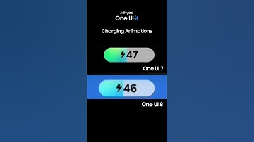 Thumbnail of One UI 7 vs One UI 8 Charging Animations | #adityasoneui #samsung #oneui7 #oneui8 #android #galaxyai