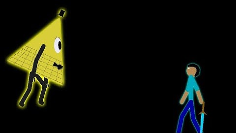 [Old] bill cipher vs herobrine Part 1 Sticknodes Animations