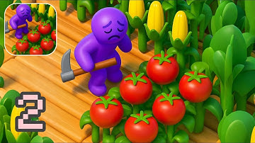 Farm Land - Farming Life - Gameplay Walkthrough Part 2 - Expanding the Ultimate Farm! (iOS, Android)