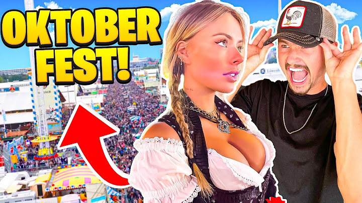Oktoberfest with Corinna Kopf & Sidney Eweka Got WILD