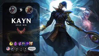 Kayn Mid vs Zed - NA Grandmaster Patch 14.2