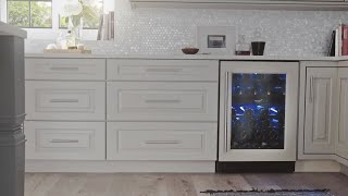 Zephyr Presrv Panel Ready Dual Zone Wine Cooler PRW24C02BPG