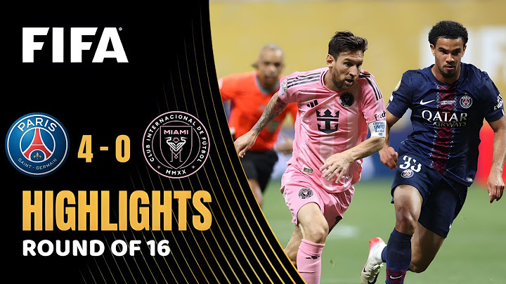 PSG vs Inter Miami 4 - 0 | HIGHLIGHTS | FIFA Club World Cup 2025