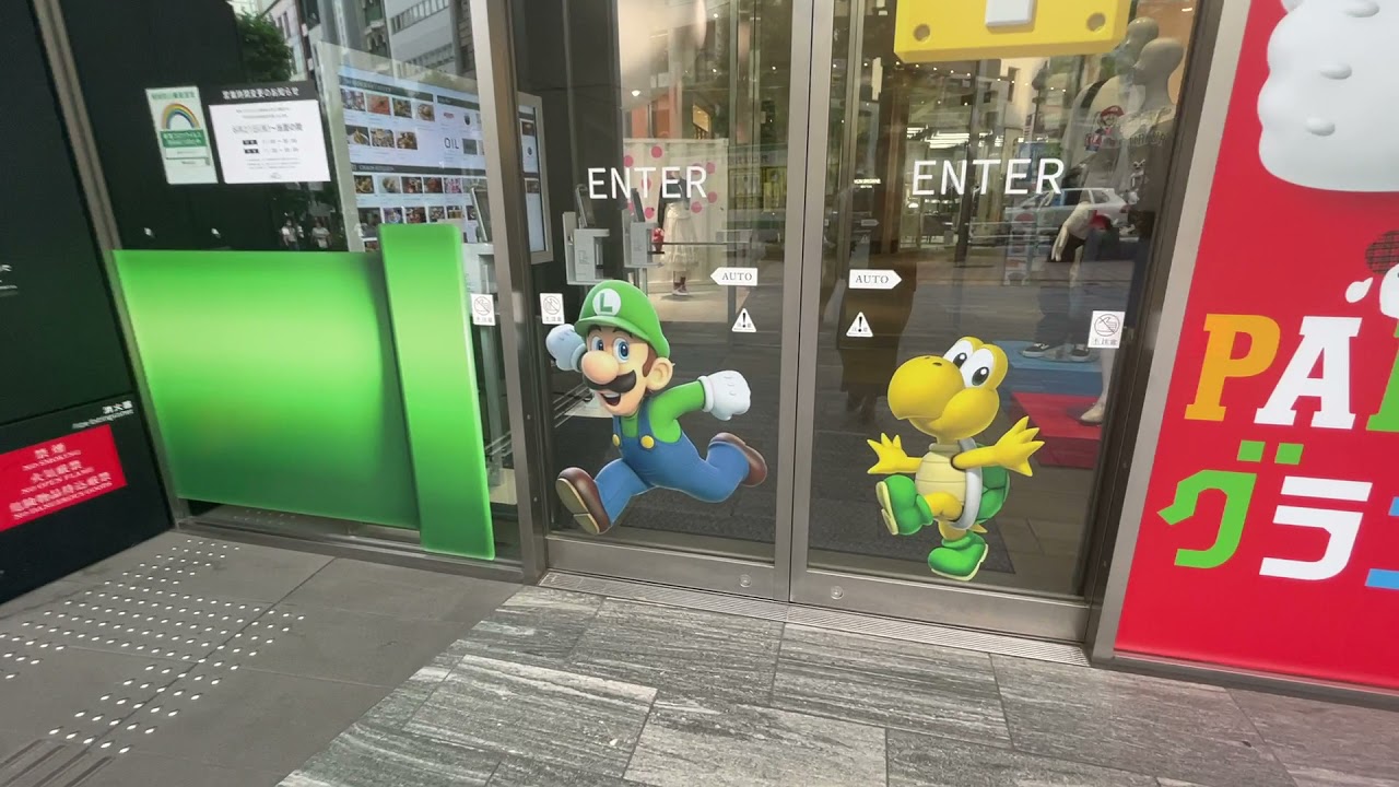 【レア】 マリオ像 任天堂エンターテインメント加盟店看板 任天堂エンターテイメントの看板 | フロッグポート スタッフブログ