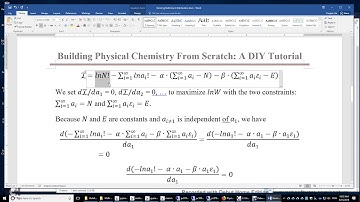 Deriving Boltzmann Distribution