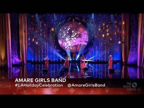 "Amare Girls" - Amare Girls Band at LA County Holiday Celebration 2021