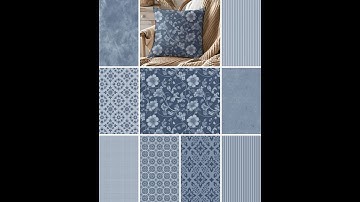 Introducing my new blue pattern pack! 💙