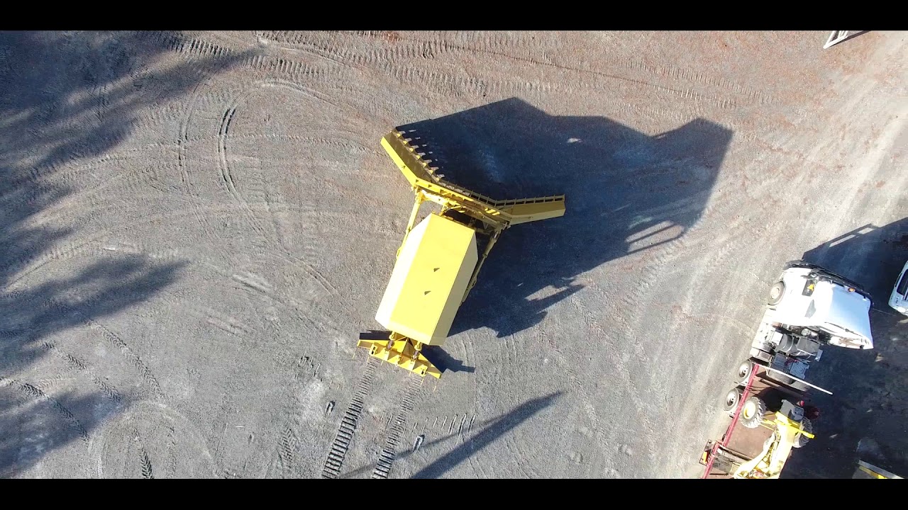 Dixie Holdings D8 Dozer Stick Rake, Cutter Bar, Canopy - YouTube