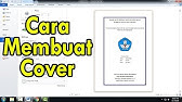 Cara Membuat Cover Laporan Paling Rapi 