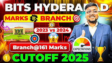 BITS Hyderabad Cutoff 2025 🔥 | ✅Accurate Data 📈 | BITS Pilani Cutoff | BITSAT Counselling 2025