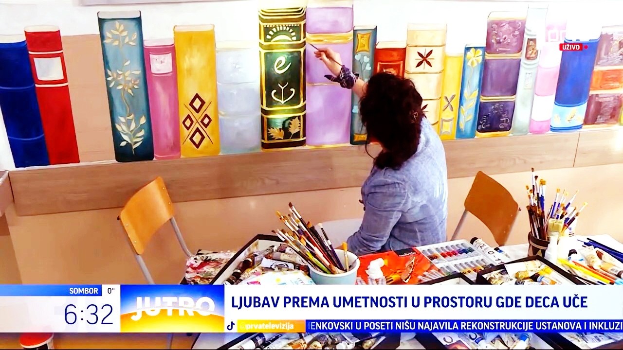 Jutarnji program TV PRVA - Zoricina kreativnost ulepšala nastavu (TV KCN 04.03.2026)
