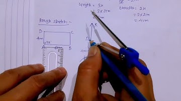 the sides of the rectangle are in the ratio 2:3 and perimeter is 20 cm. draw the rectangle
