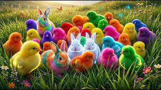 WIW‼️Tangkap Ayam Lucu,Ayam Warna Warni, Ayam Rainbow Gokil, Kelinci, Kucing Lucu, Bebek, Hewan Lucu