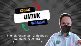 Invitation Project 2 Landing Page #web #programming #webprogramming #codingformadrasah