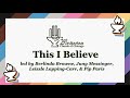 This I Believe - Berlinda Browne, Jung Messinger, Leiszle Lapping-Carr, &amp; Pip Paris - June 23, 2024