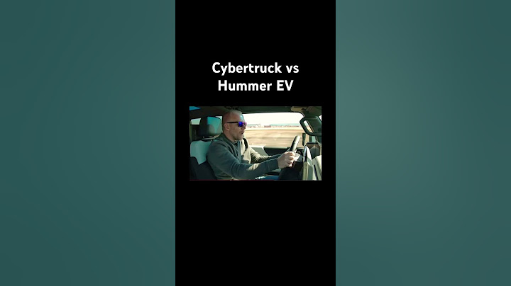 Cybertruck vs Hummer Drag Race #cybertruck #tesla