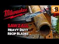 Heavy Duty SAWZALL Recip Blades from Milwaukee
