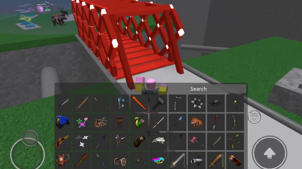 roblox lucky block battleground,s (challeenge always inventory open and ...