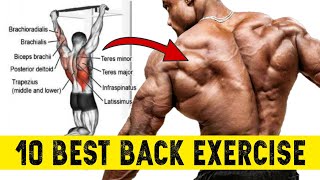 10 Exercises to Build A Big BACK - Body Building