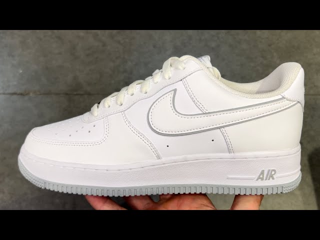 Nike Air Force 1 Low 07 White Wolf Grey Sneakers 