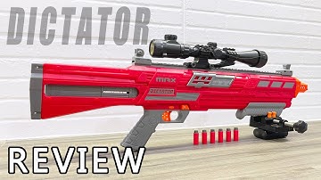 Dart Zone MAX Dictator High Performance Blaster Review