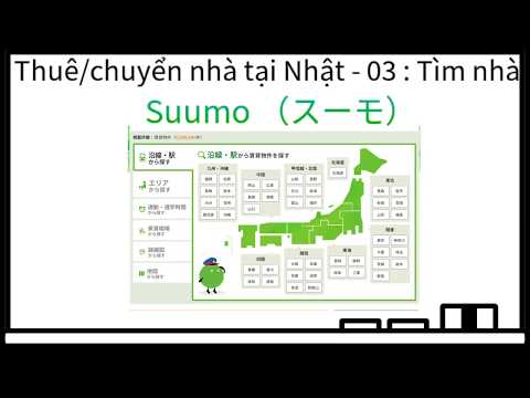 Tìm nhà thuê tại Nhật trên Suumo （スーモ）siêu dễ (không cần nhiều tiếng Nhật)