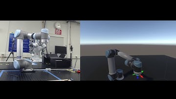 UR5 Live Control using VR with BioIK