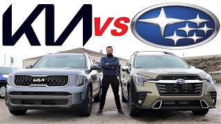 2023 Kia Telluride VS 2023 Subaru Ascent: Which Family SUV Is Best?