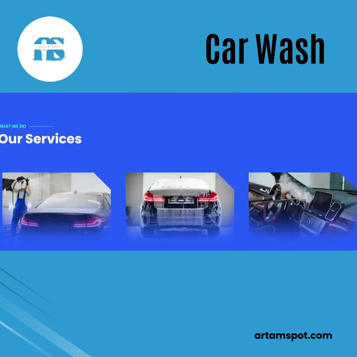 Wordpress sample website for a car wash company youtube
