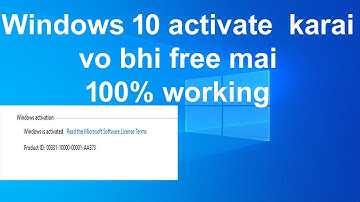 how to activate windows 10 without product key offline