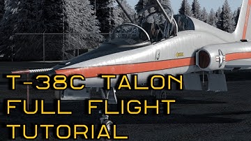 MilViz T-38C Talon Full Flight Tutorial