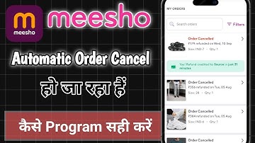 meesho order automatically cancelled | what to do if your order gets cancelled on meesho