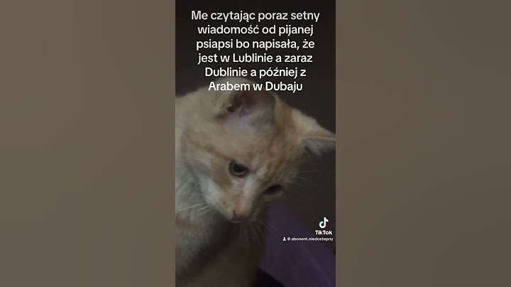 Ktoś z Was ma taką psiapsi?