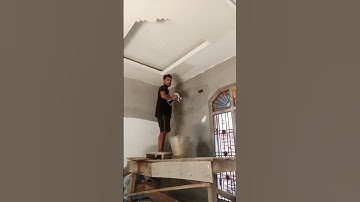 fall ceiling Mein putty kaise karen ceiling wall putty