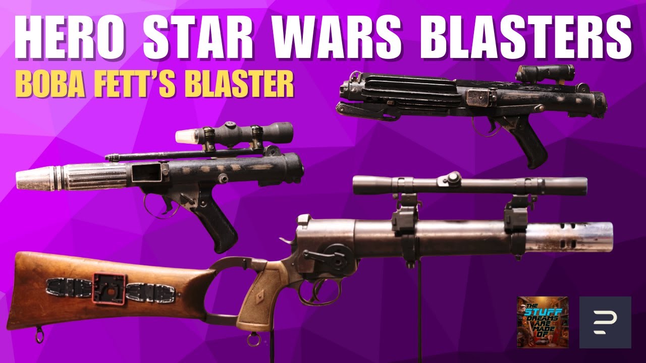 Экранный бластер Бобы Фетта из фильма «Империя наносит ответный удар»