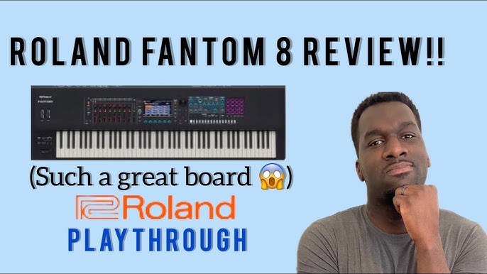 ROLAND - FANTOM-8 - synthétiseur 88 touches - Rockamusic